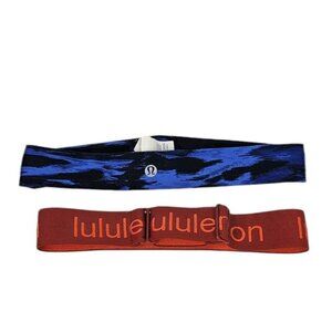 Luluemon Headbands, Set of 2, Hold Your Own Headband, Non Slip Hair Accesories